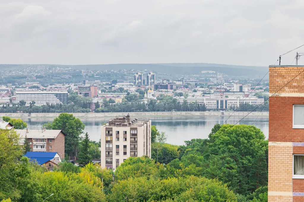 Квартира Уютная квартира с видом на Ангару — Иркутск