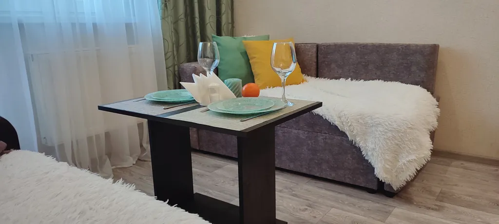 Квартира Уютная квартира-студия с панорамным видом — Краснодар