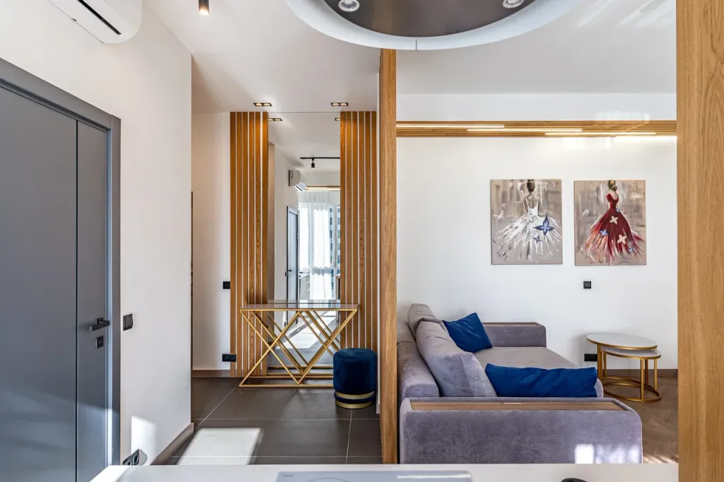 2х комнатные апартаменты с прямым видом на море