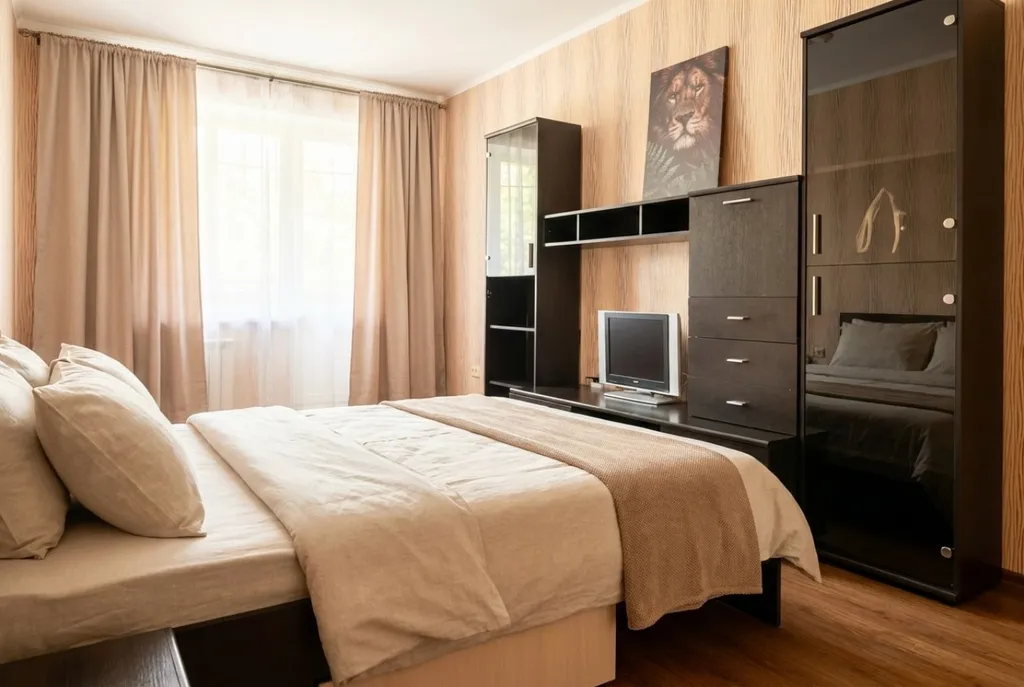 Двухкомнатная квартира напротив детской больницы