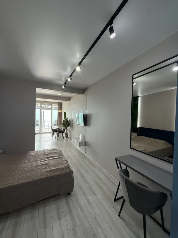 Квартира Квартира Vip студия с террасой и шезлонгами — Лазаревское