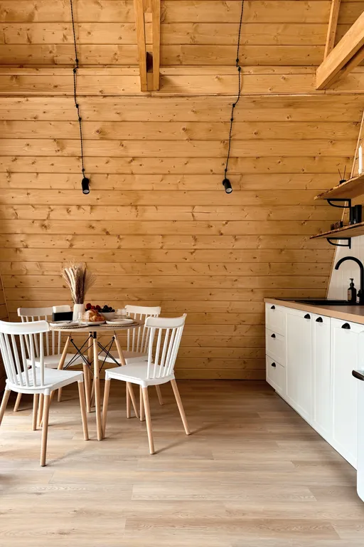 Уютный треугольный Ромашковый дом.