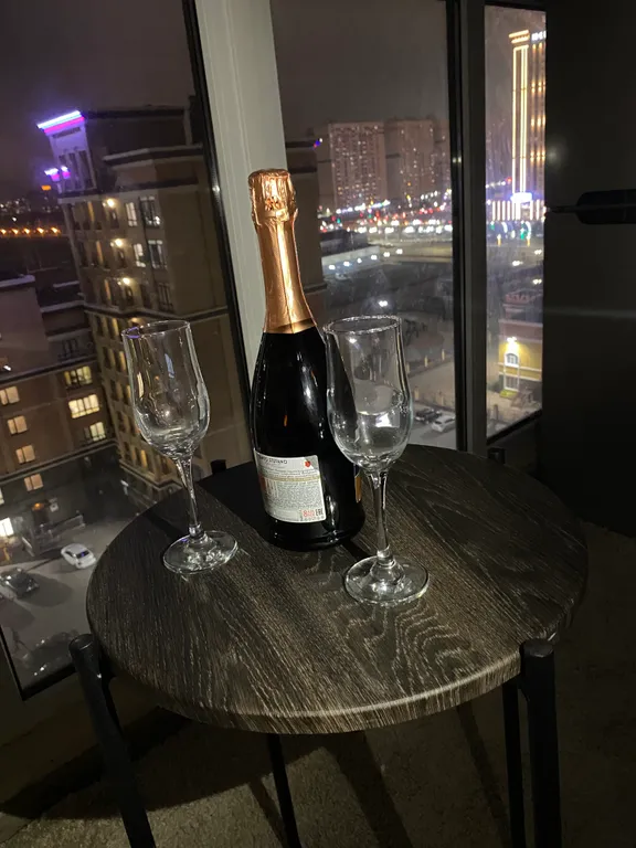 Квартира у фонтана видовая с панорамными окнами ЖК Российский