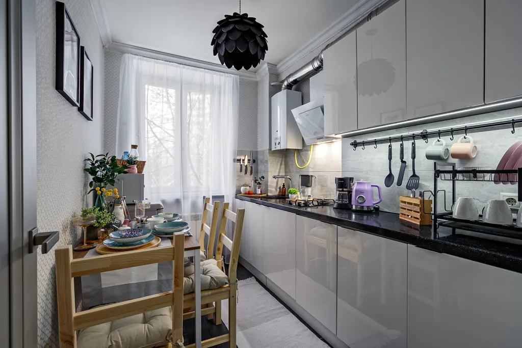 Квартира Квартира Belorusskaya railway station cozy apartment with parking — Москва